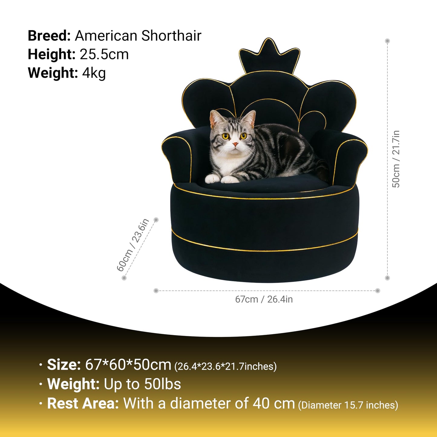 Cuddle Republic Luxury Velvet Pet Sofa Chair Scratch Resistant Dog Couch